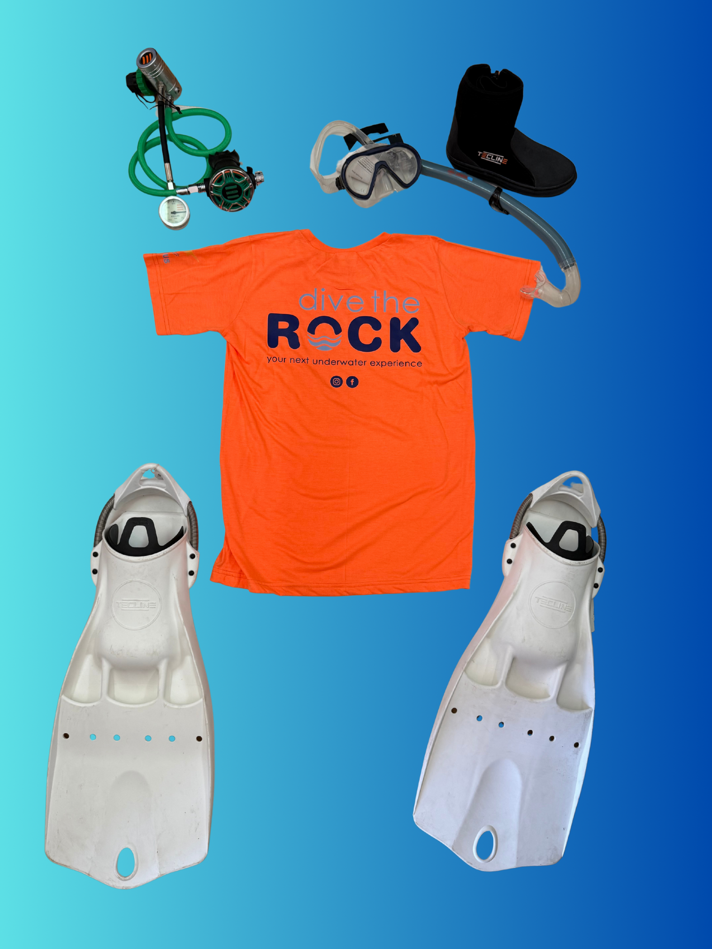 DiveTheRock t-shirts