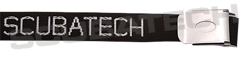 Weightbelt 1,5m, SS Buckle, Black