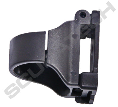Snap fastener for snorkel with lock
