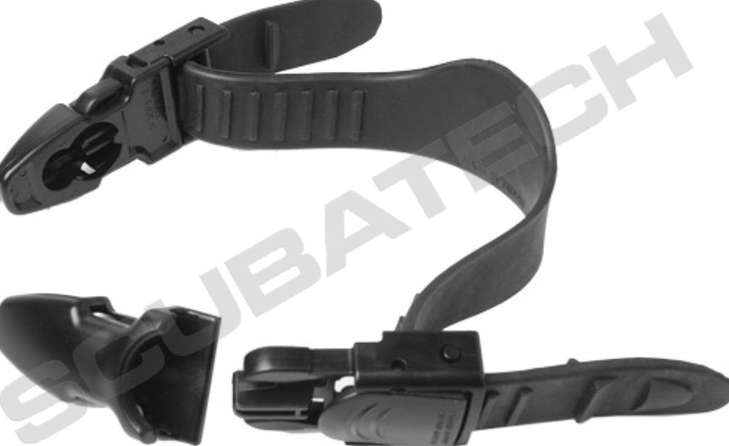 Scuba Tech Fin straps with buckle