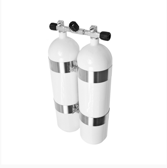 Eurocylinder 2x12L 171mm Manifold