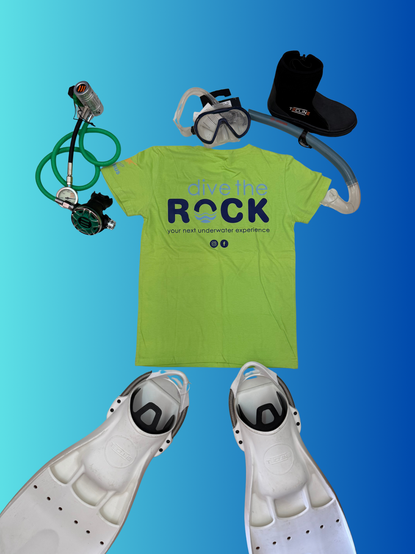 DiveTheRock t-shirts