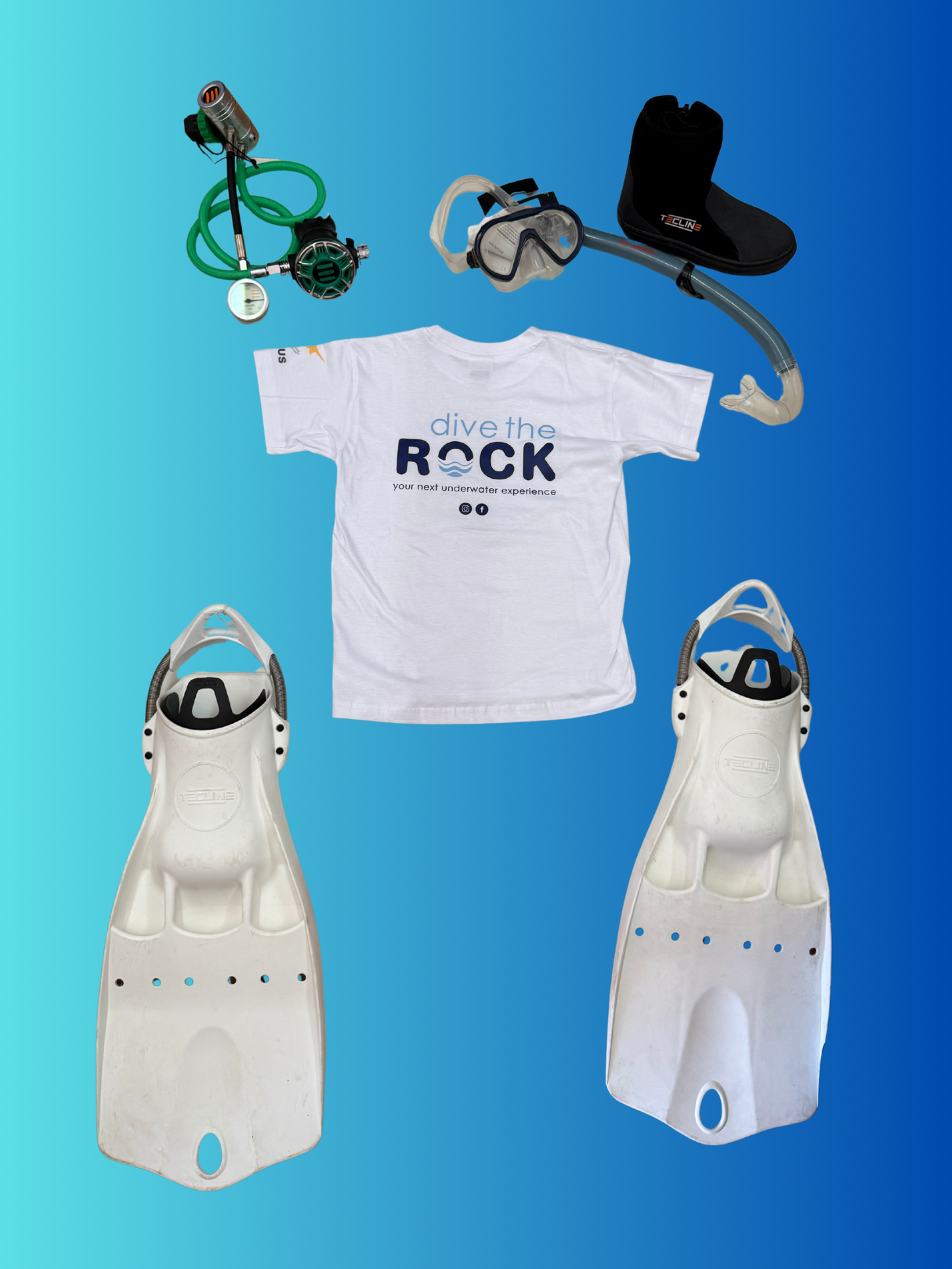 DiveTheRock t-shirts