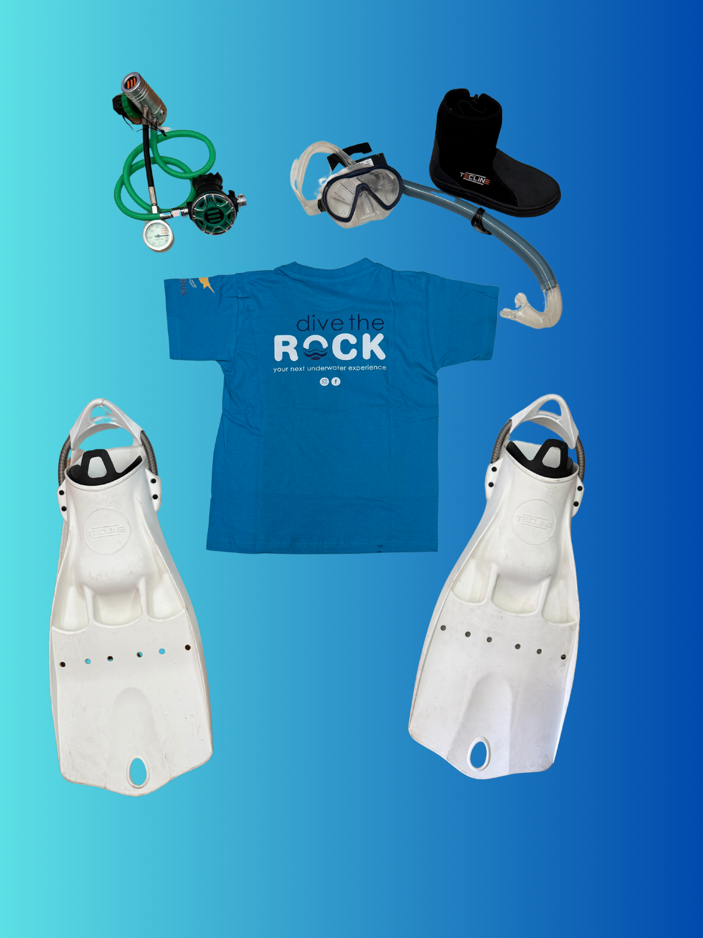 DiveTheRock t-shirts